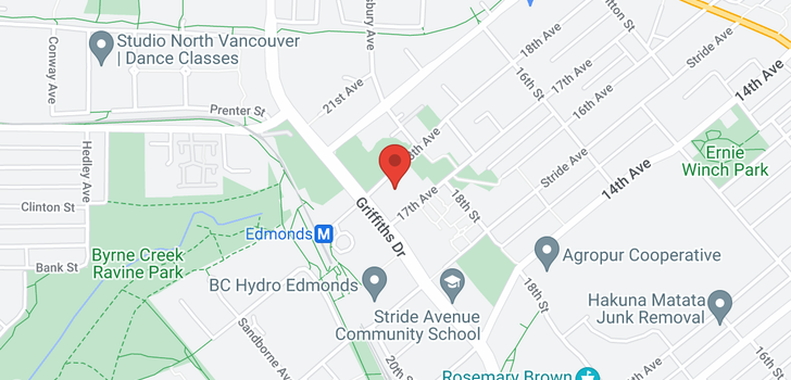 map of 2507 7088 18TH AVENUE